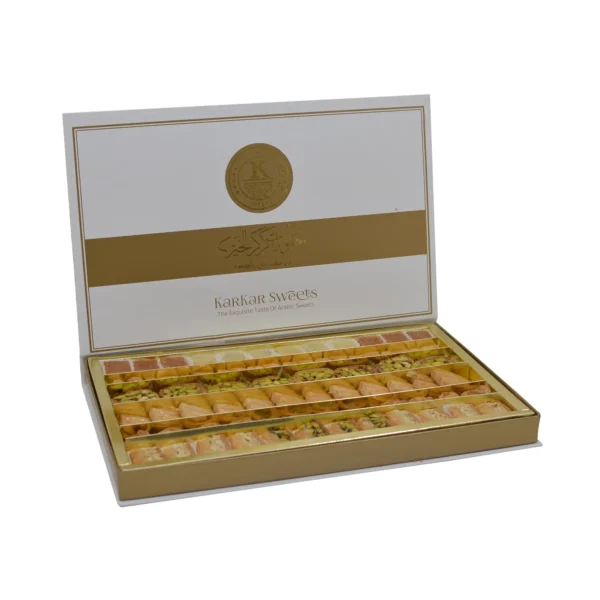 Karkar's Deluxe Mixed Baklava Assortment, 750g Box 03