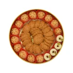 A deluxe box of cookies Brazek , Maamoul, and 03 Ghraiba from Karkar