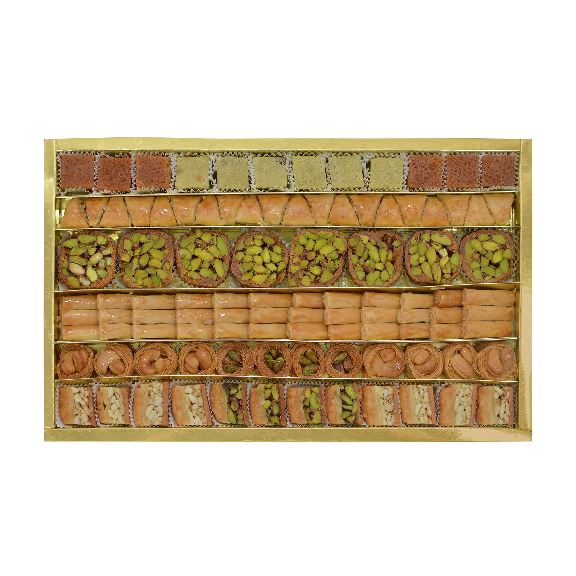 Karkar's Deluxe Mixed Baklava Assortment, 750g Box 04